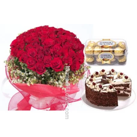 Flowers , Cake & Chocolates