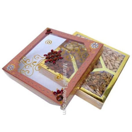 Box of mixed dry fruits