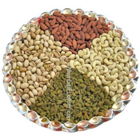 Basket of mixed dry fruits. alternate image 1