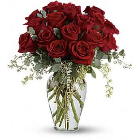 24 Valentine Roses