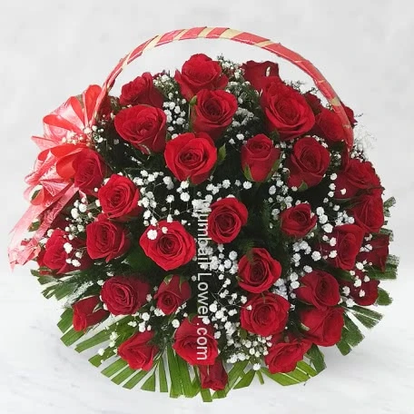 Lovely Rose Basket