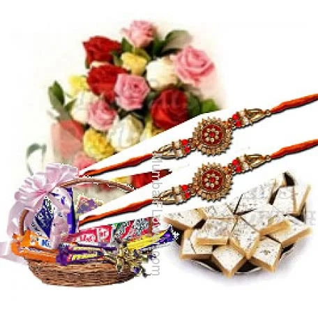 Dual Rakhi Hamper