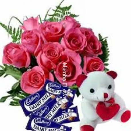 Flowers Chocolates Teddy