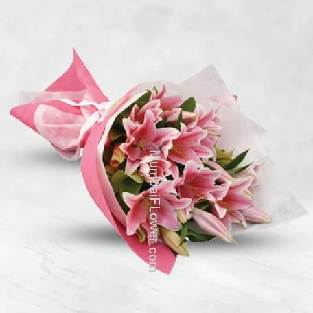 Lilies Flowers Bouquet