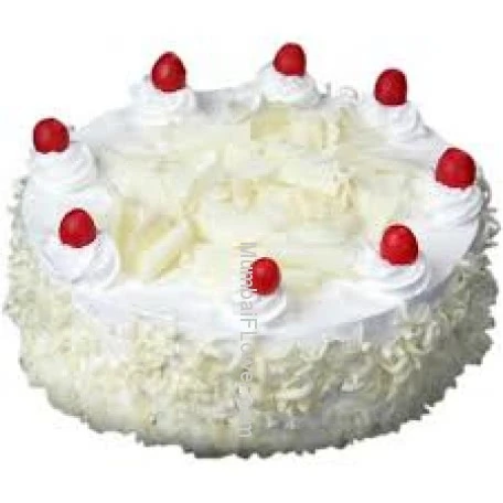 1 Kg. White Forest Cake 