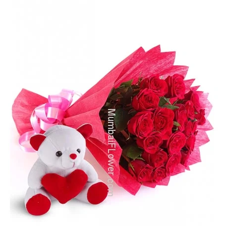 Red Roses n Teddy
