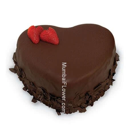 Heart Shape Mud Cake