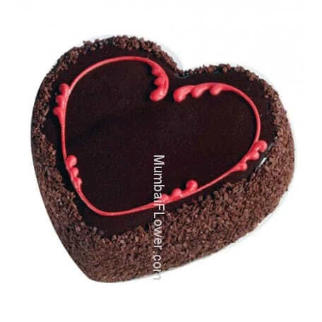 Heart Chocolate Cake