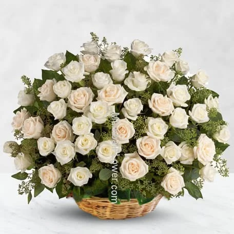 75 Roses Basket