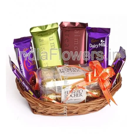 Premium Chocolates Basket