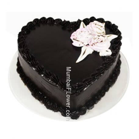 Dbc Heart Shape Cake 1 Kg Heart Shape Death By Chocolate Anniversary Cake