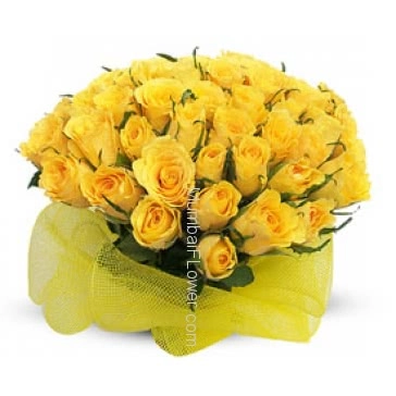 Friendship Bunch of 30 Yellow Roses specially for your friend.