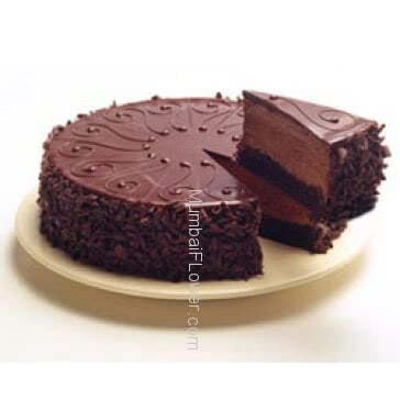 1 Kg. Chocolate Truffle Cake from 5 Star Bakery. for your suitable occasion happy and gift to your dearest ones.  Please note: This item is not available in small cities / remote locations. 