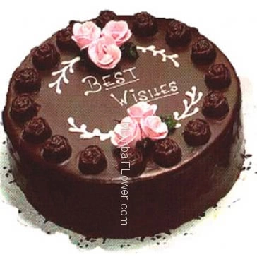 2 Kg. Chocolate Truffle Cake. Please order 1-2 Days in advance.
