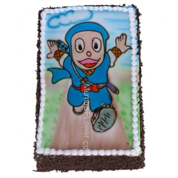 3 Kg. Delicious  Kids Chocolate Cake. Please order 1-2 Days in advance.