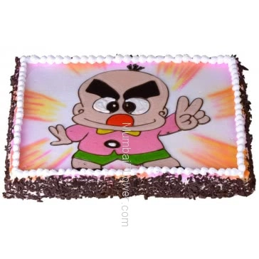 4 Kg. Delicious Kids Black Forest Cake. Please order 1-2 Days in advance.