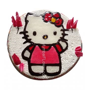 1 Kg. Cute Kitty Cake, best quality and taste... Order 24 hours in advance. Please note : Cake icing may differ from shown picture.