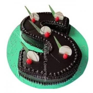 Custom made Any Alphabet Cake best quality and flavour, minimum 3 Kg. or more... Order 24 hours in advance. Please note : Cake icing may differ from shown picture.
