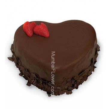 1 Kg. Premium Quality Heart Shape Delicious Mud Cake, best in taste and flavour... Order 1 Day in advance. Please note : Cake icing may differ from shown picture.