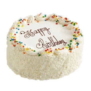 1 Kg. Tutty Fruity Cake for Birthday... Order 24 hours in advance. Please note : Cake icing may differ from shown picture.
