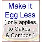 Make it Eggless Cake